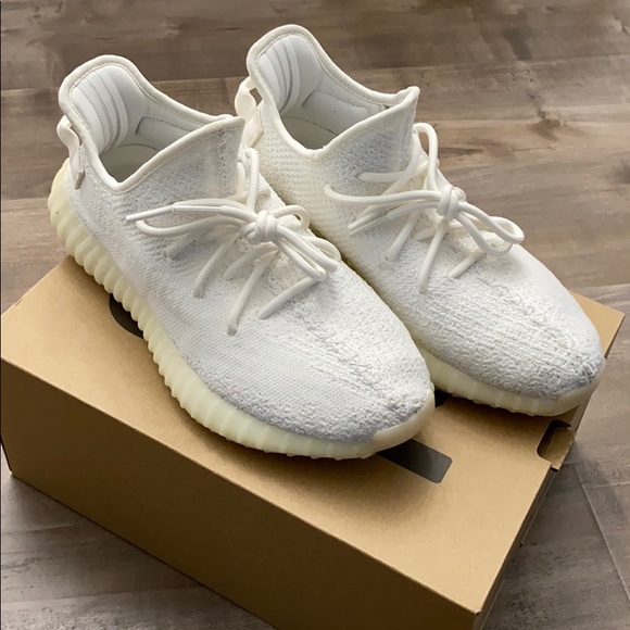 Yeezy Other - AUTHENTIC YEEZY 350 TRIPLE WHITE Men’s 8.5